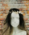 Handmade Flowers Pearl Tiaras Crown