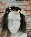 Handmade Flowers Pearl Tiaras Crown