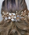 Gold Wedding Hair Comb
