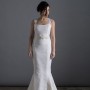 Laura Mermaid Wedding Dress in Duchess Satin and Lace
