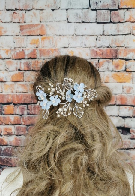 Floral Wedding Hair Clip