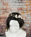Handmade Flowers Pearl Tiaras Crown