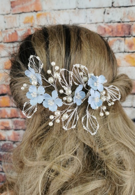Floral Wedding Hair Clip