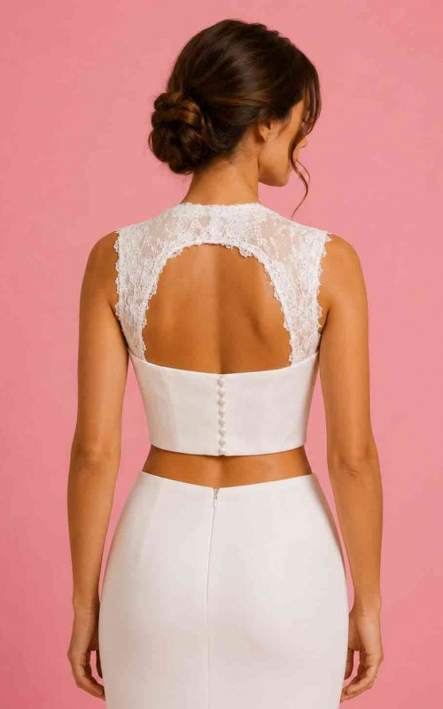 italian lace detachable bridal straps keyhole back floral lace wedding dress straps ivory white