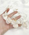 Handmade Flowers Pearl Tiaras Crown