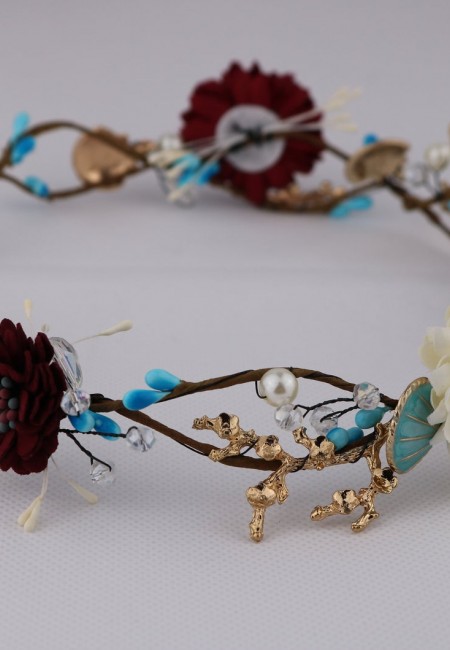 Bride Flower Crown