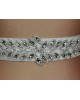 Crystal and Pearls Appliqué Belt