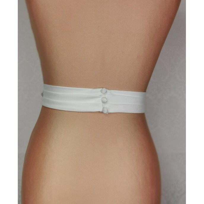 Crystal and Pearls Appliqué Belt