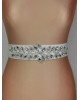 Crystal and Pearls Appliqué Belt