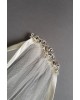 Fingertip Veil Two Layer