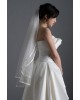Fingertip Veil Two Layer