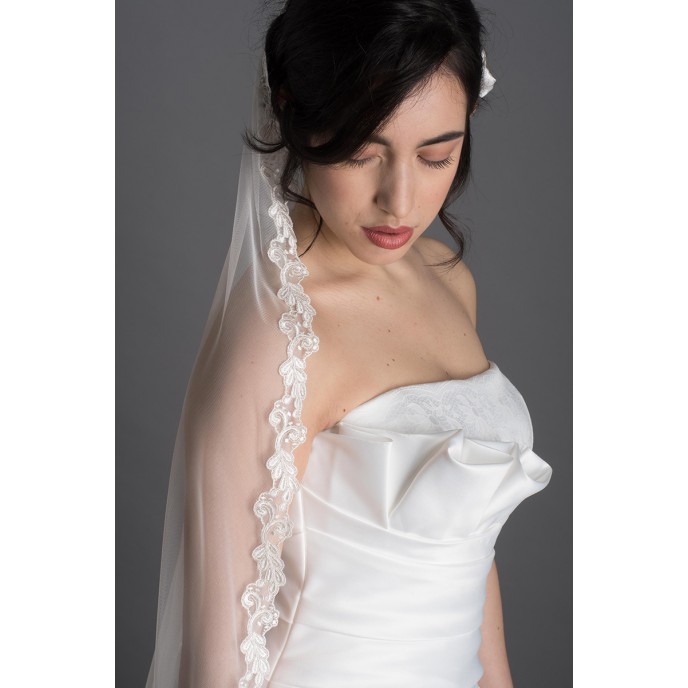 Floor Length Bridal Veil