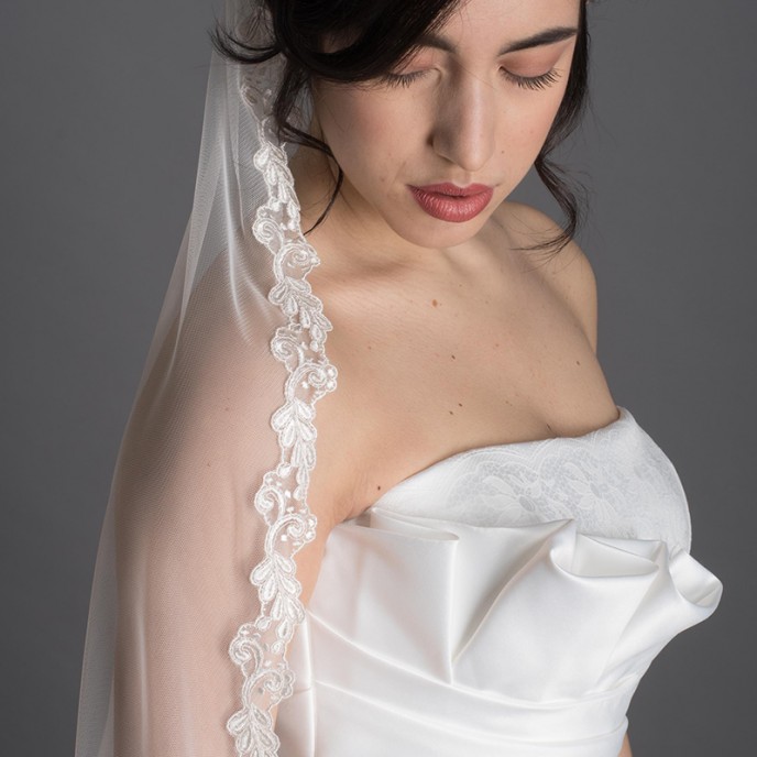 Floor Length Bridal Veil