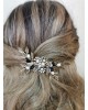 Antique Gold Crystal Hair Comb