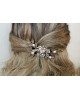 Antique Gold Crystal Hair Comb