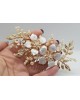 Gold Wedding Hair Comb
