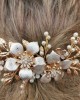 Gold Wedding Hair Comb