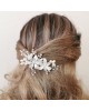 Silver Wedding Hair Comb