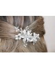 Silver Wedding Hair Comb