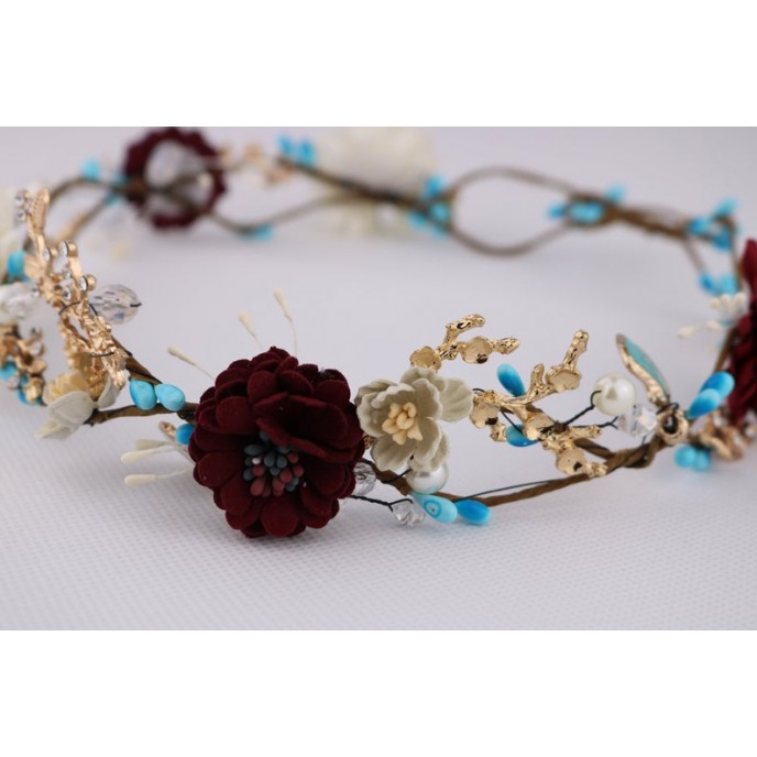 Bride Flower Crown