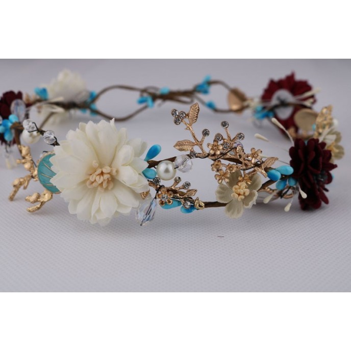 Bride Flower Crown