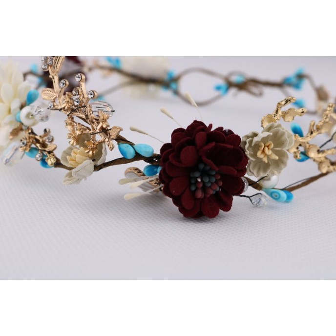 Bride Flower Crown
