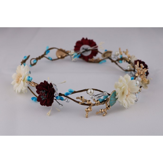 Bride Flower Crown