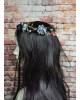 Blue Flowers Bride Flower Crown