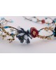 Blue Flowers Bride Flower Crown
