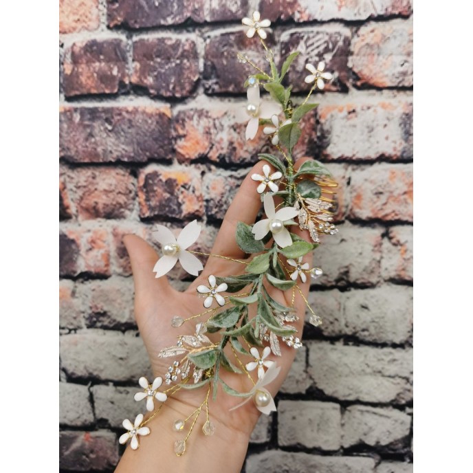 Flower Hair Comb