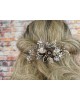 Antique Gold Crystal Hair Comb