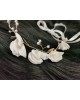 Handmade Flowers Pearl Tiaras Crown