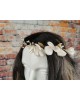 Handmade Flowers Pearl Tiaras Crown