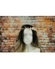 Handmade Flowers Pearl Tiaras Crown