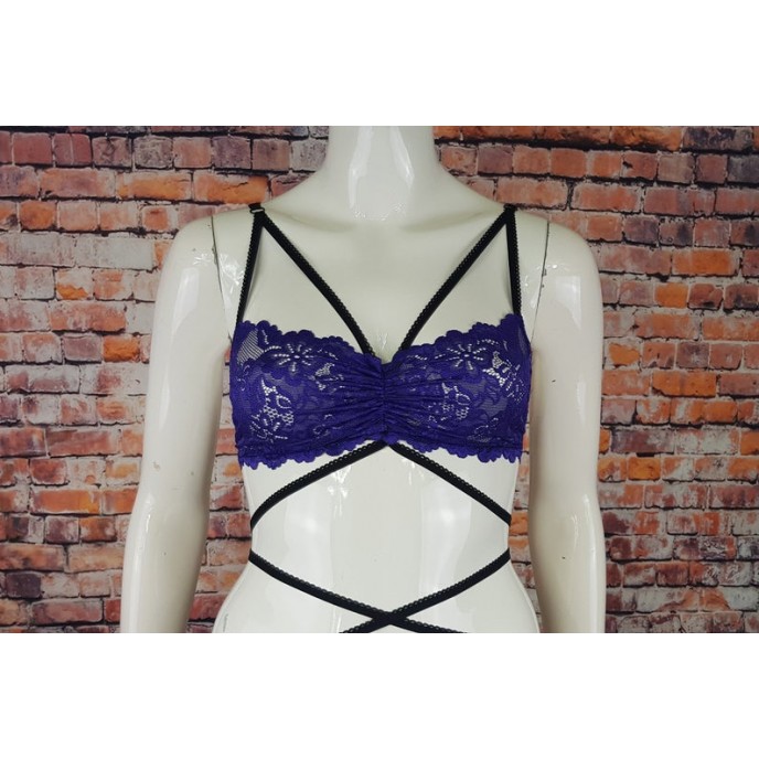 Sexy Lingerie Set, Dark Purple