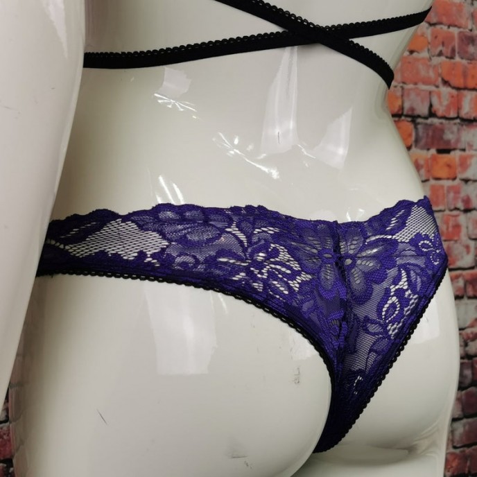 Sexy Lingerie Set, Dark Purple