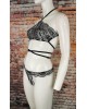 Black and white Sexy Lingerie Set