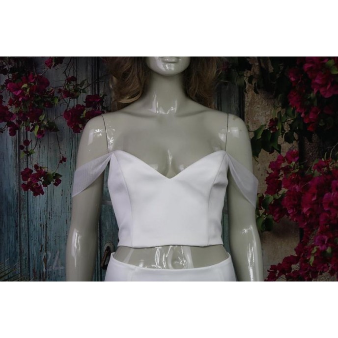 Soft Italian Tulle Detachable Sleeves for Wedding Dress