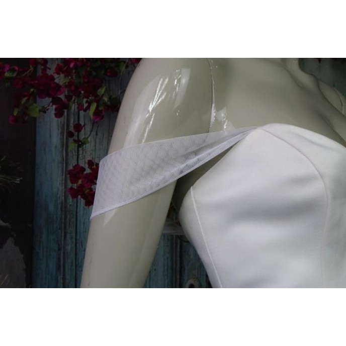 Soft Italian Tulle Detachable Sleeves for Wedding Dress