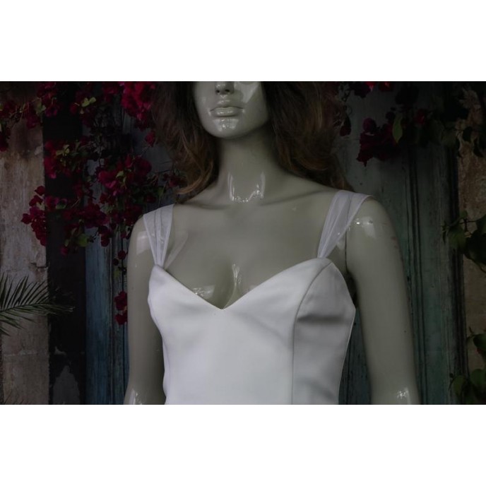 Soft Italian Tulle Detachable Sleeves for Wedding Dress