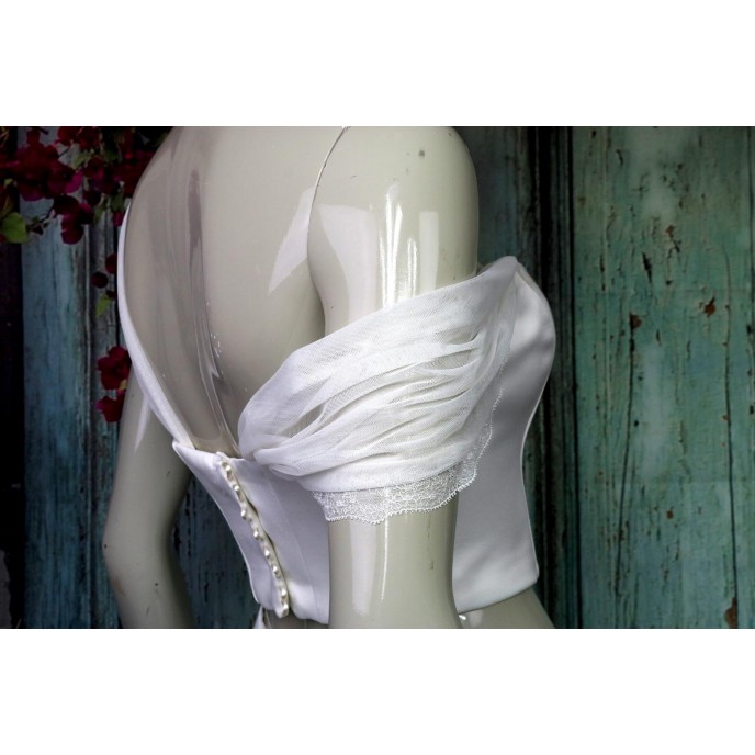 Detachable Sleeves for Wedding Dress
