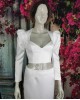 Detachable wedding dress sleeves