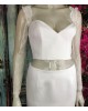 Detachable wedding dress sleeves