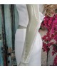 Detachable wedding dress sleeves