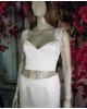 Detachable wedding dress sleeves