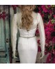 Detachable wedding dress sleeves