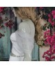 Glitter Tulle Wedding Dress Detachable Straps
