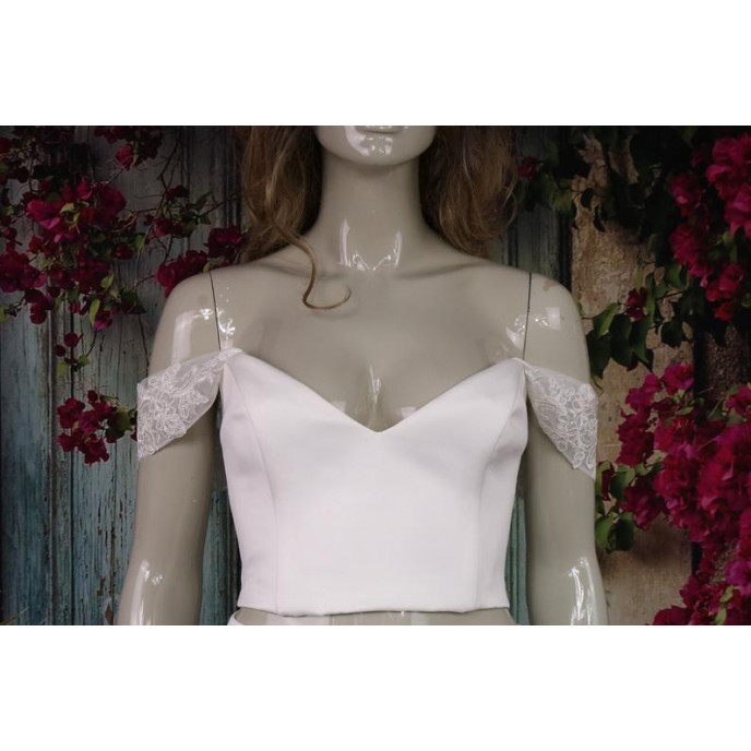 Detachable Bridal Lace Sleeves