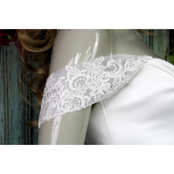Detachable Bridal Lace Sleeves