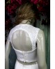 Fine Italian Lace Detachable Sleeves for Wedding Dress